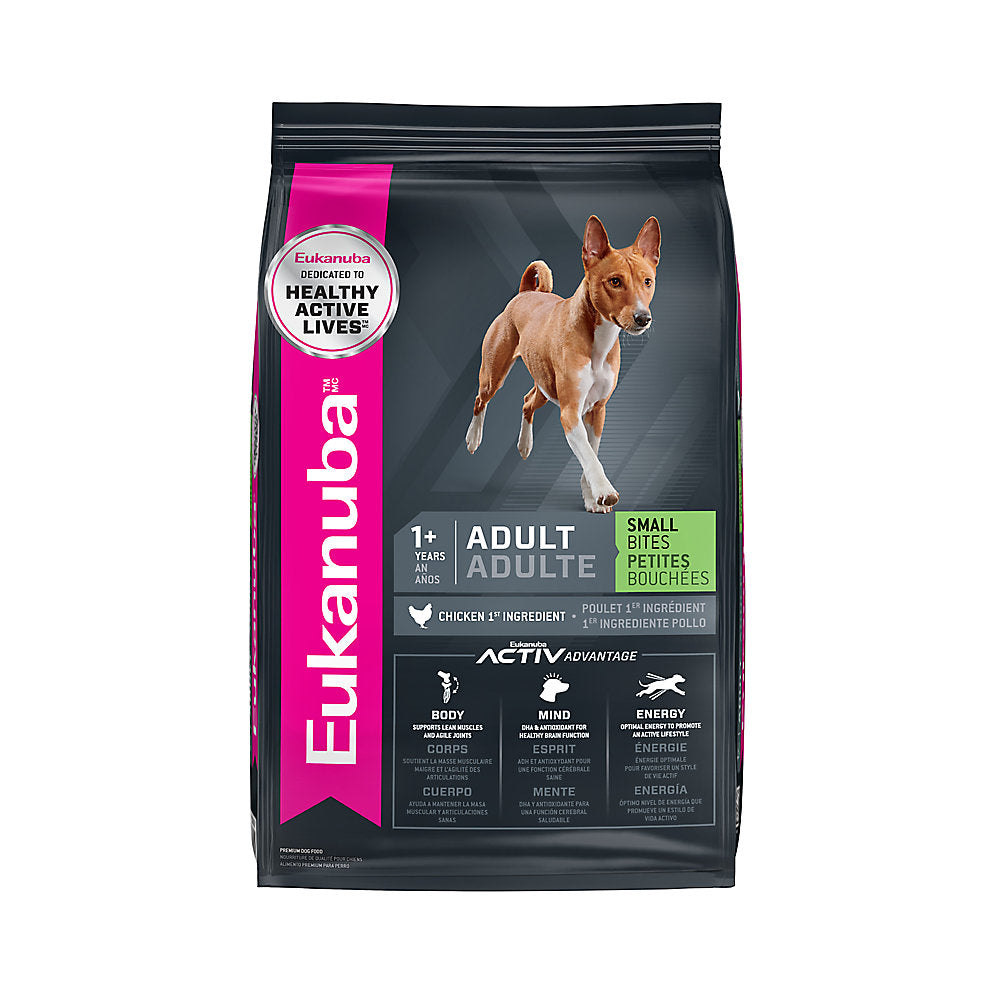 Eukanuba Adult Small Bites Chicken 1st Ingredient Dry Dog Food, 30-lb (Size: 30-lb)