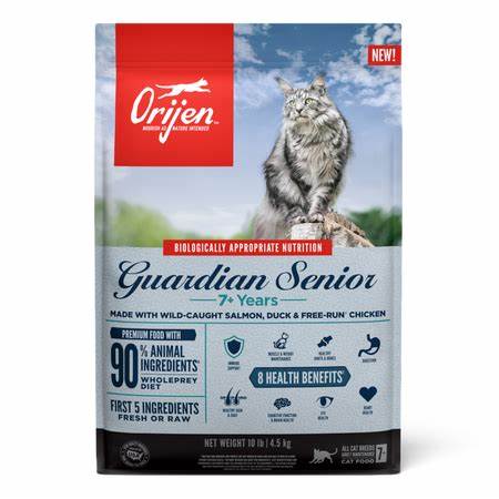 ORIJEN Guardian 8 Senior Dry Cat Food, 1.8-kg