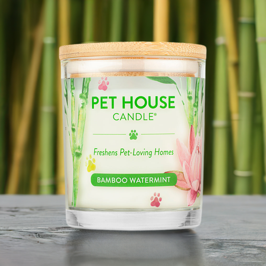 Pet House - Bamboo Watermint Candle, 9oz