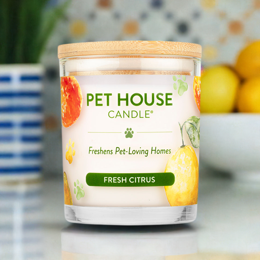 Pet House - Fresh Citrus Candle, 9oz