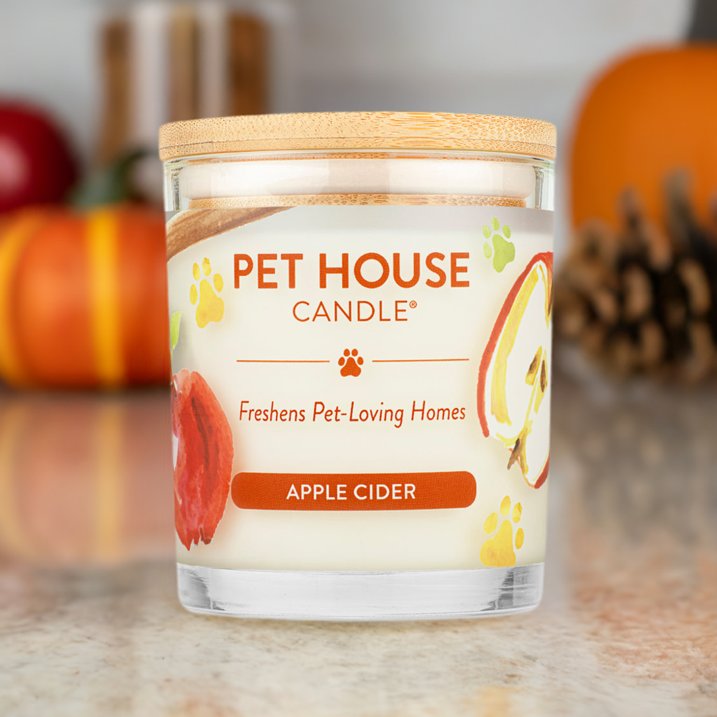 Pet House Year Round Candle, Apple Cider, 9-oz