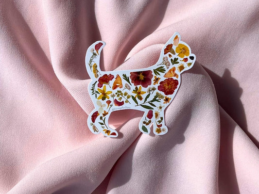 Forage For Flora - Chihuahua Vinyl Sticker