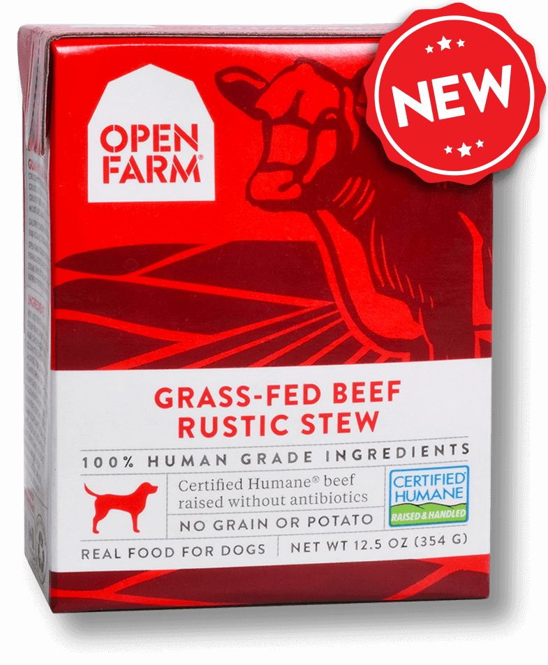 Open Farm Rustic Stew Grass-Fed Beef Recipe Wet Dog Food, 12.5-oz (Size: 12.5-oz)