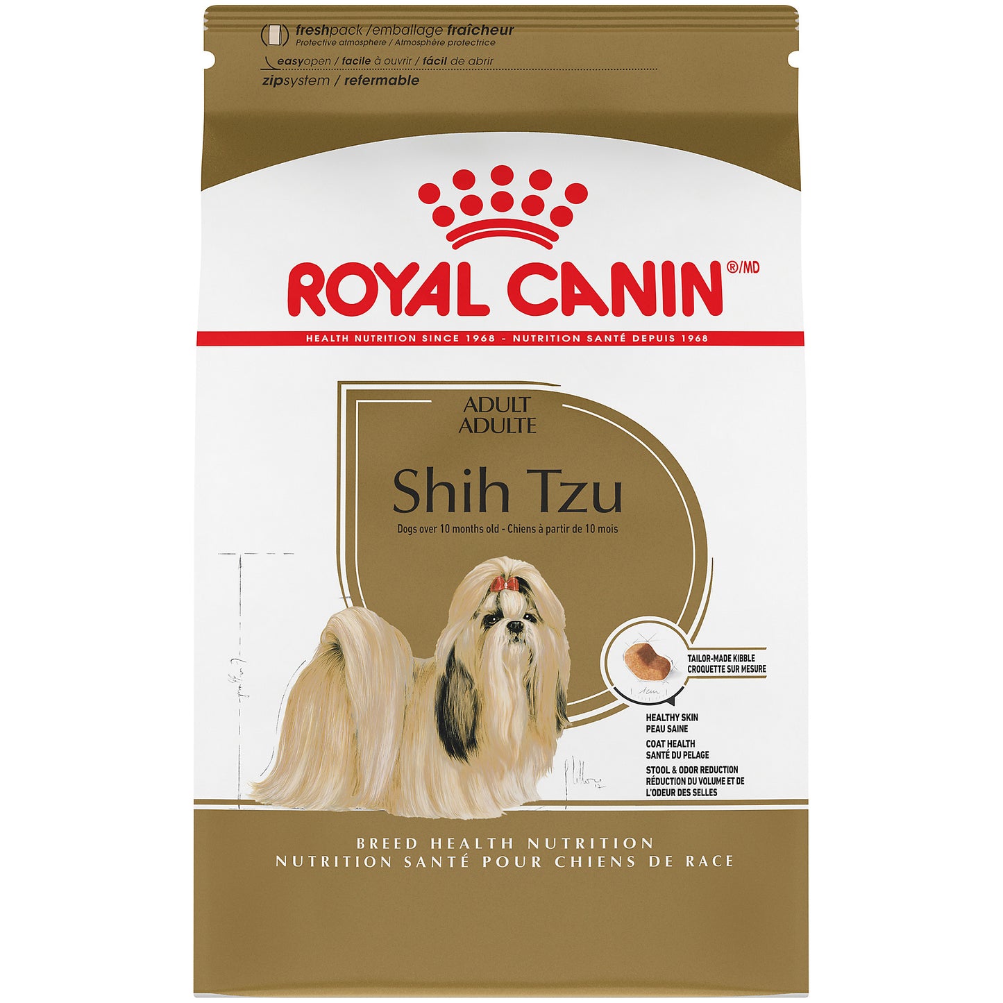 Royal Canin Breed Health Nutrition Shih Tzu Adult Dry Dog Food, 2.5-lb (Size: 2.5-lb)