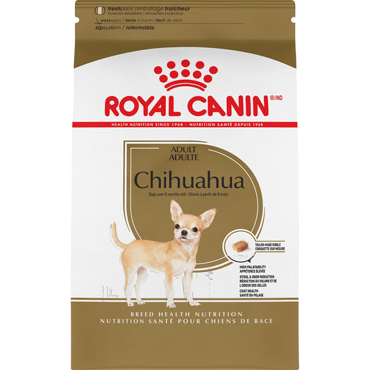 Royal Canin Breed Health Nutrition Chihuahua Adult Dry Dog Food, 10-lb (Size: 10-lb)