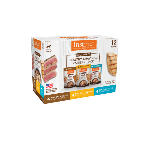 Instinct Healthy Cravings Variety Pack Wet Canned Cat Food, 3-oz (Size: 3-oz)