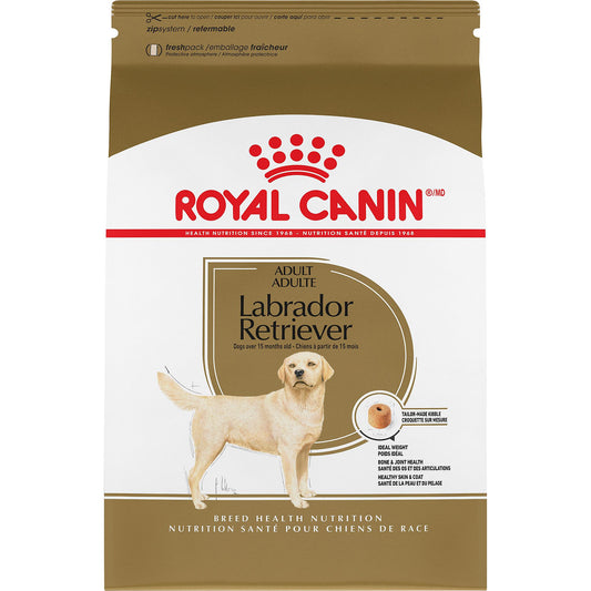 Royal Canin Breed Health Nutrition Labrador Retriever Adult Dry Dog Food, 30-lb (Size: 30-lb)