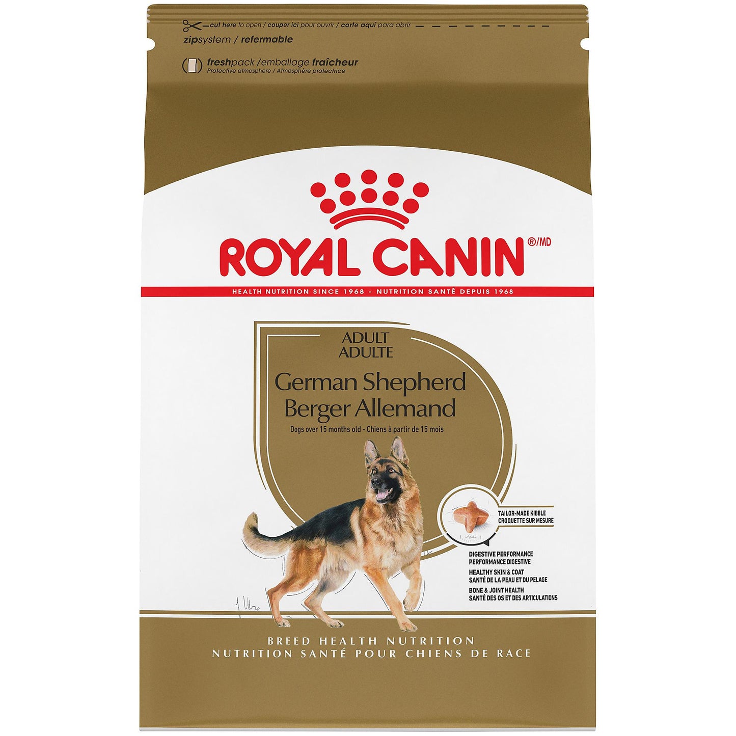 Royal Canin Breed Health Nutrition German Shepherd Adult Dry Dog Food, 30-lb (Size: 30-lb)