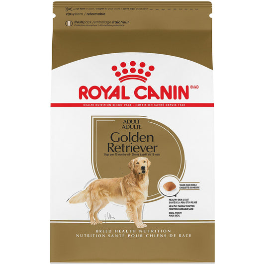 Royal Canin Breed Health Nutrition Golden Retriever Adult Dry Dog Food, 30-lb (Size: 30-lb)