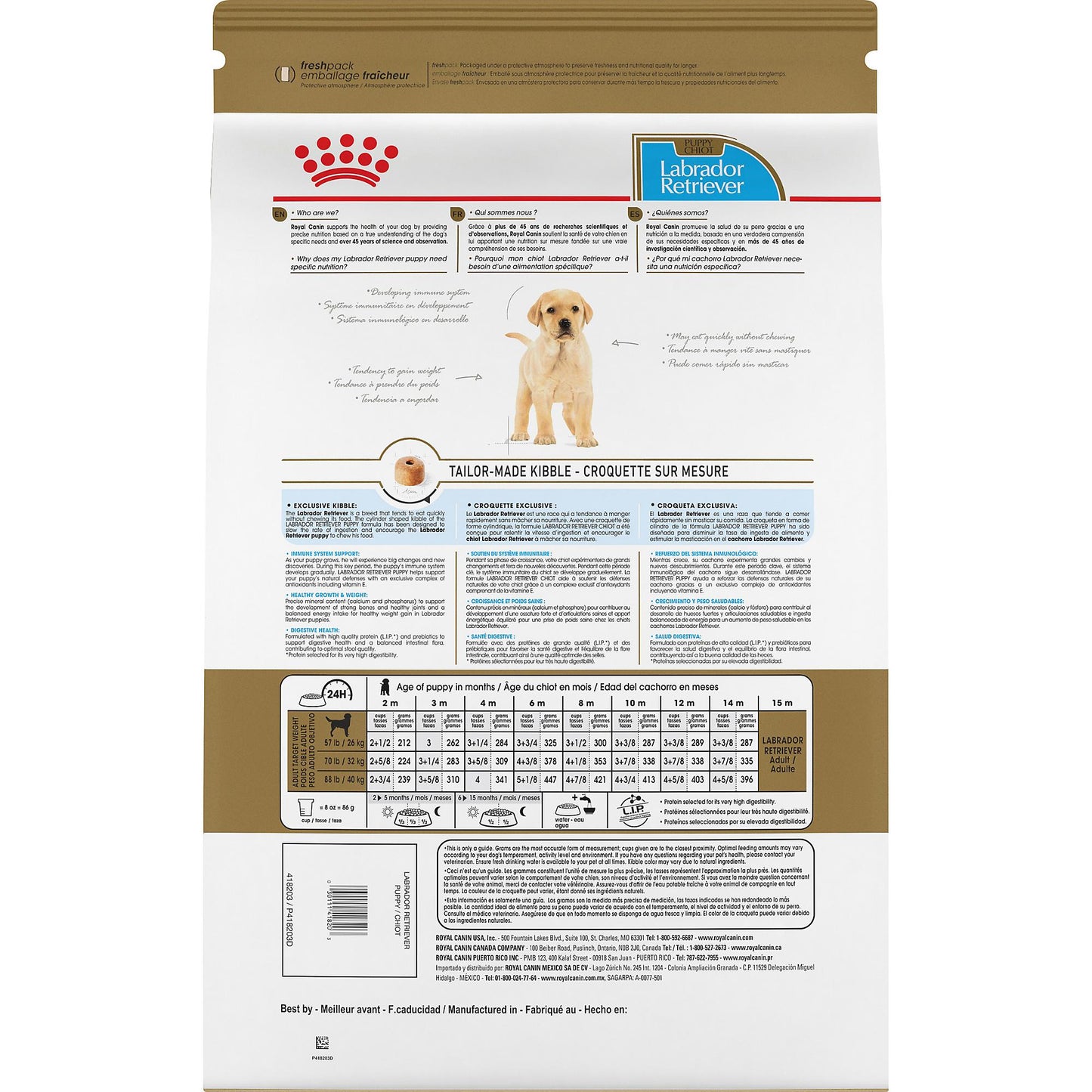 Royal Canin Breed Health Nutrition Labrador Retriever Puppy Dry Dog Food, 30-lb