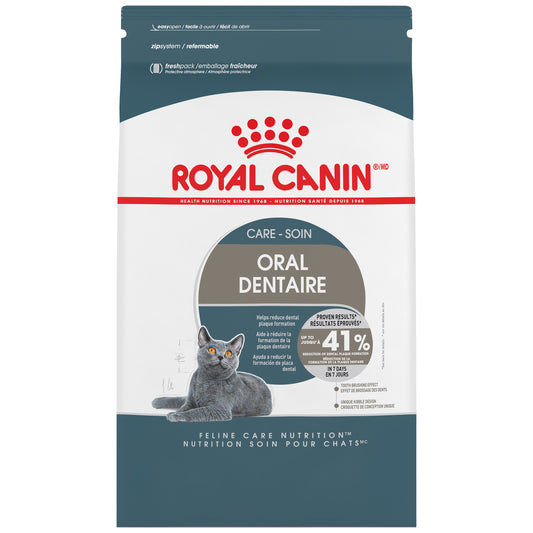 Royal Canin Feline Care Nutrition Oral Care Adult Dry Cat Food, 3-lb (Size: 3-lb)