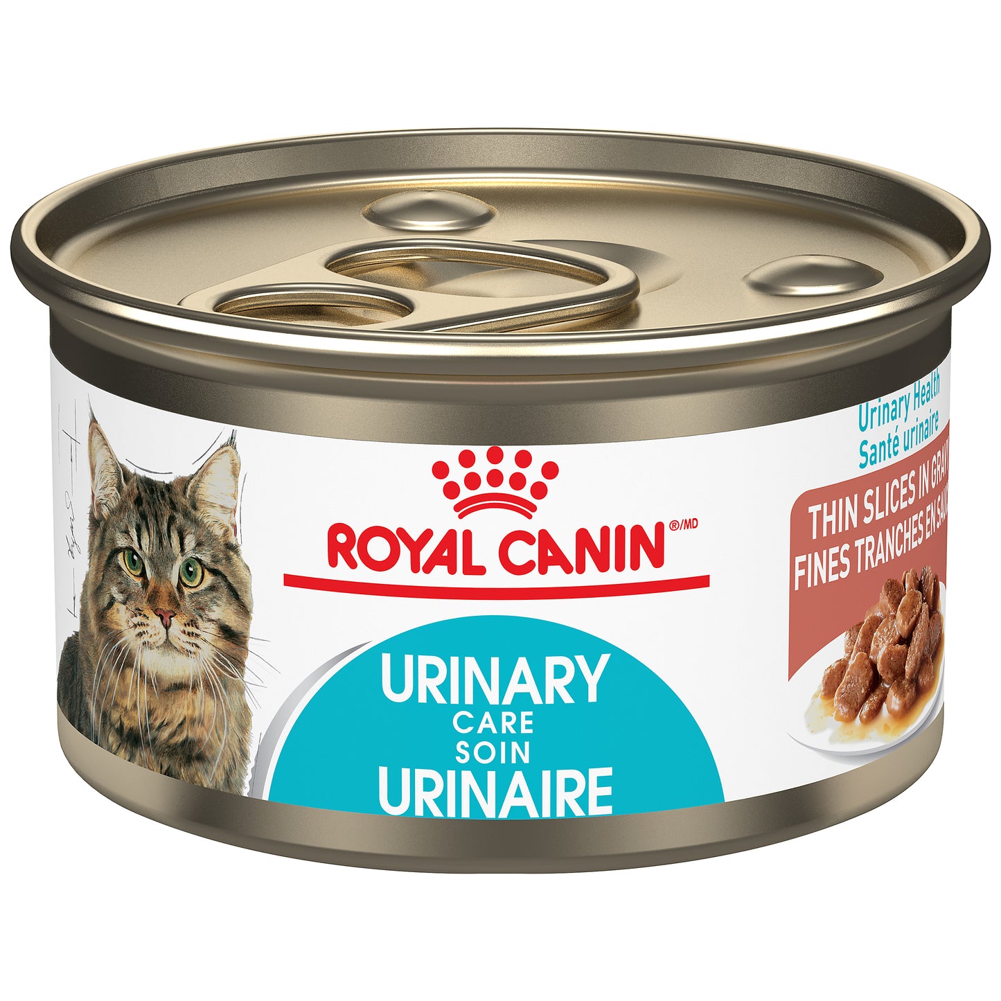 Royal Canin Feline Care Nutrition Urinary Care Thin Slices in Gravy Wet Cat Food, 85-gm (Size: 85-gm)