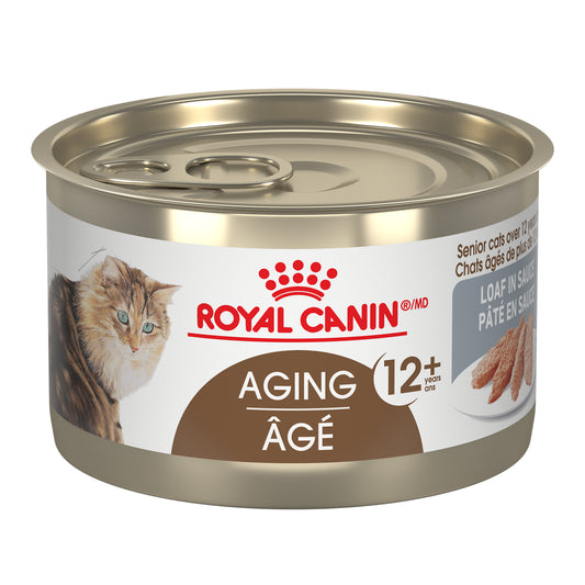 Royal Canin Feline Health Nutrition Aging 12+ Loaf in Gravy Wet Cat Food, 145-gm (Size: 145-gm)