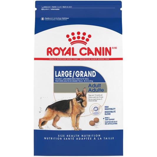 Royal Canin Size Health Nutrition Large Breed Adult Dry Dog Food, 6-lb (Size: 6-lb)