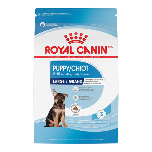 Royal Canin Size Health Nutrition Large Puppy Dry Dog Food, 6-lb