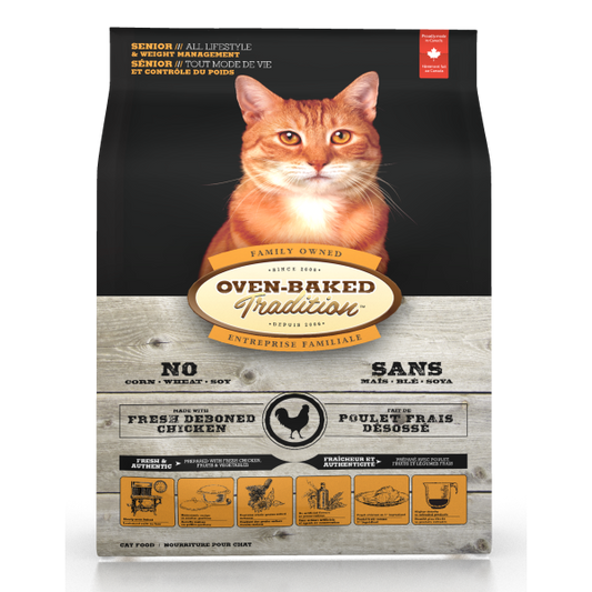 Oven-Baked Tradition Adult Senior Cat 10lb