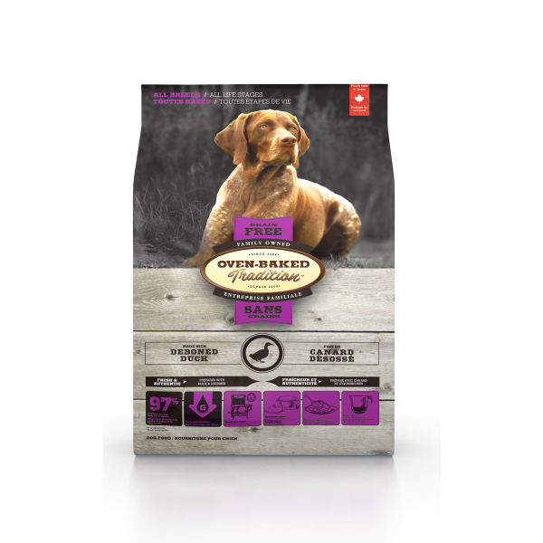 Oven-Baked Tradition Duck Grain-Free Dry Dog Food, 5-lb (Size: 5-lb)