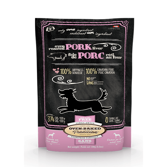 Oven-Baked Tradition All Natural Grain-Free Pork Liver Oven Roasted Dog Treats, 5.3-oz (Size: 5.3-oz)