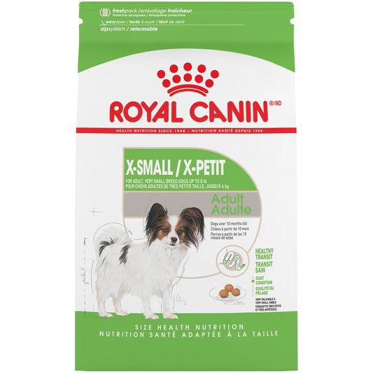 Royal Canin Size Health Nutrition X-Small Adult Dry Dog Food, 2.5-lb (Size: 2.5-lb)