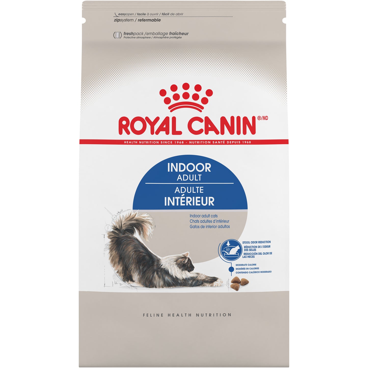 Royal Canin Feline Health Nutrition Indoor Adult Dry Cat Food, 7-lb (Size: 7-lb)