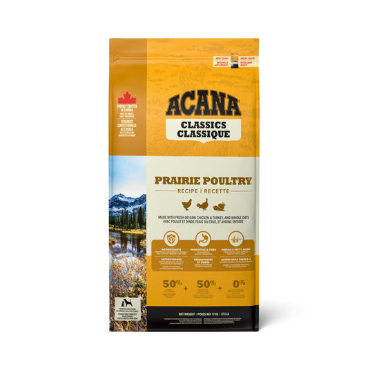 ACANA Classics Prairie Poultry Dry Dog Food, 14.5-kg (Size: 14.5-kg)