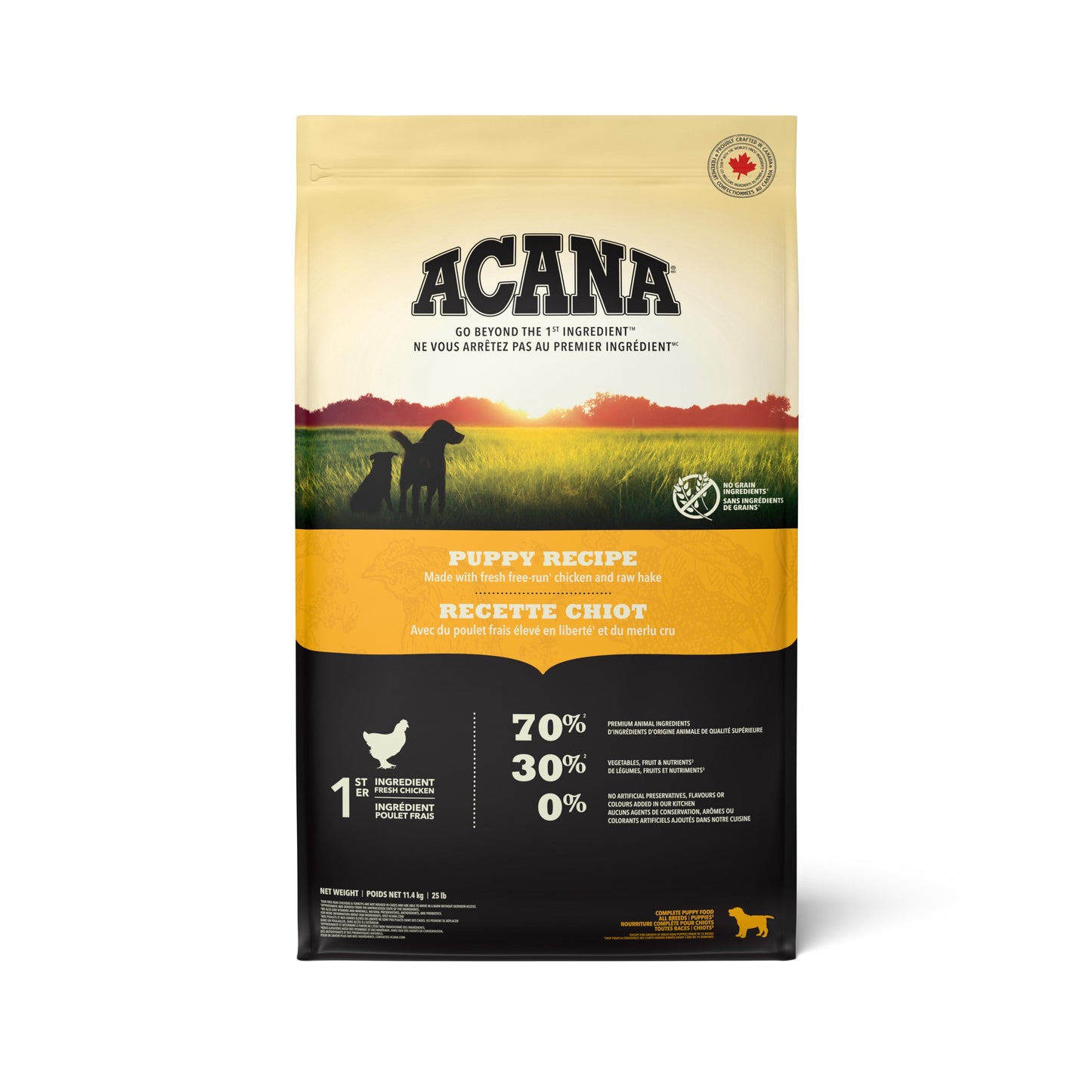 ACANA Puppy Dry Dog Food, 11.4-kg (Size: 11.4-kg)