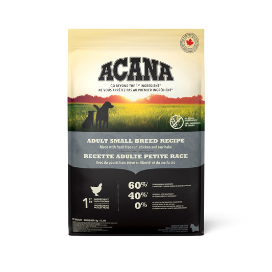 ACANA Adult Small Breed Dry Dog Food, 6-kg (Size: 6-kg)