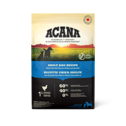 ACANA Adult Dry Dog Food, 6-kg (Size: 6-kg)