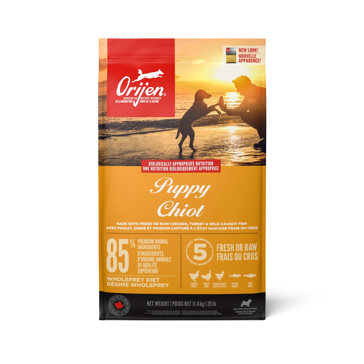 ORIJEN Puppy Dry Dog Food, 11.4-kg (Size: 11.4-kg)