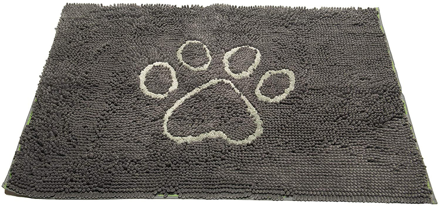 Dog Gone Smart Dirty Dog Doormat, Mist Grey, Medium (Size: Medium)