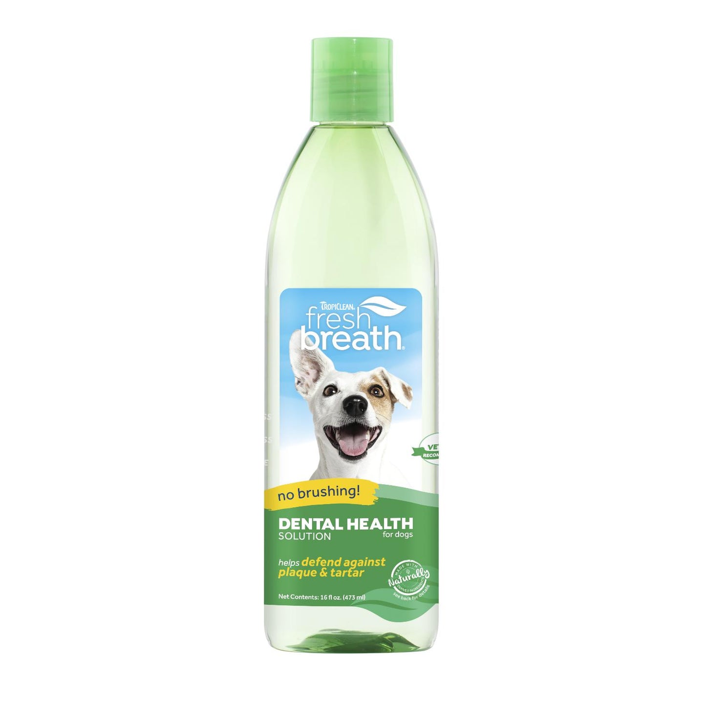 Tropiclean Fresh Breath Dental Health Solutions for Dogs, 473-mL (Size: 473-mL)