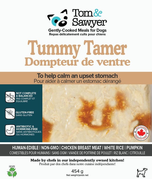 Tom&Sawyer Tummy Tamer Frozen Dog Food, 454-gram (Size: 454-gram)