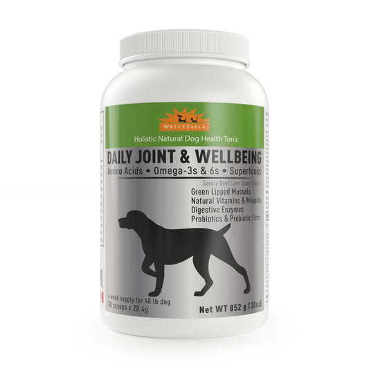 WellyTails  Daily Joint & Wellbeing Dog Supplement, 30-oz (Size: 30-oz)