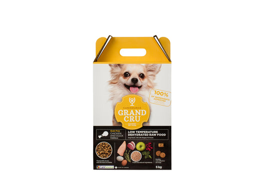 CaniSource Grand Cru Chicken & Duck Formula Grain-Free Dehydrated Dog Food, 5-kg (Size: 5-kg)