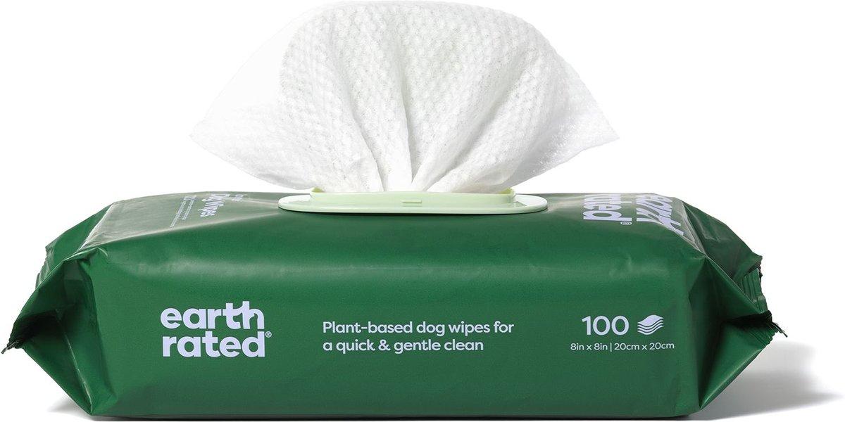 Earth Rated Lavender Scented Plant-Based Dog Wipes, 100-count (Size: 100-count)