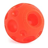 Omega Paw Tricky Treats Toy Ball, Orange, Small (Size: Small)