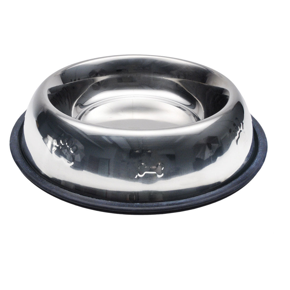 Maslow Non-Skid Embossed Stainless Steel Dog Bowl, 72-oz (Size: 72-oz )