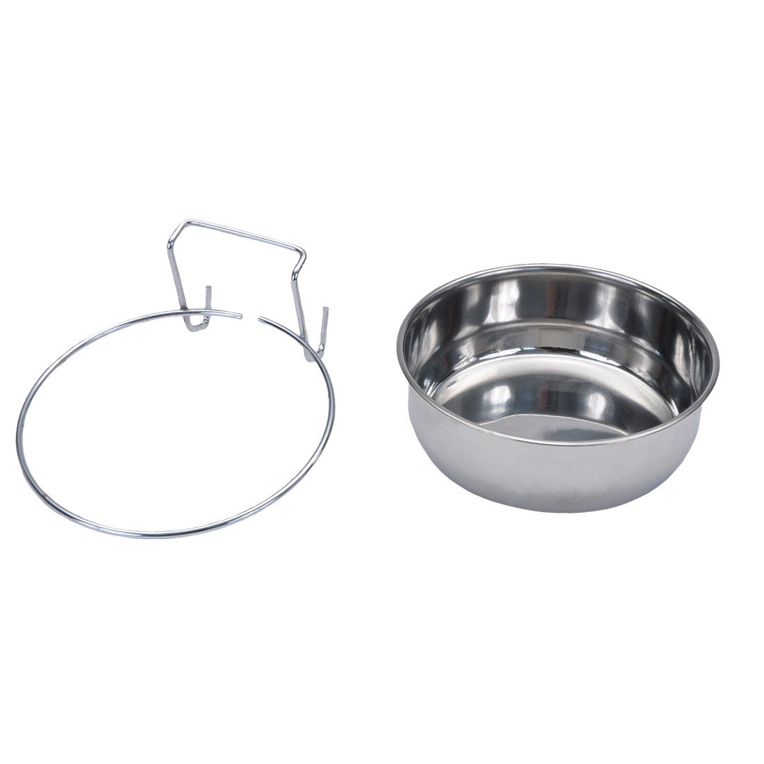 Maslow Stainless Steel Kennel Dog Bowl, 32-oz (Size: 32-oz)