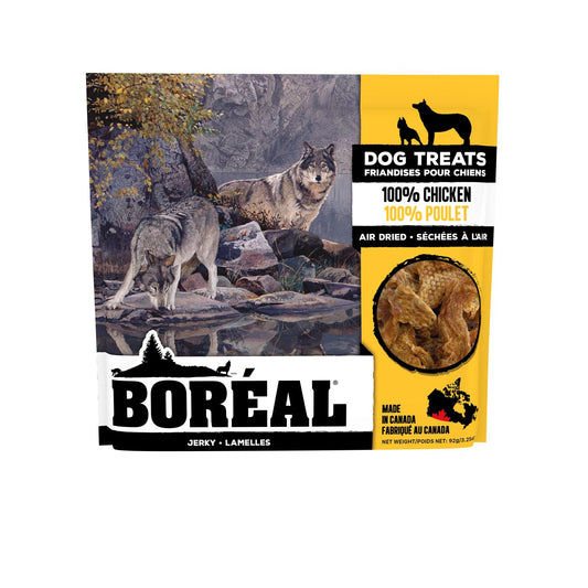 Boreal 100% Chicken Jerky Dog Treats, 92-gram (Size: 92-gram)