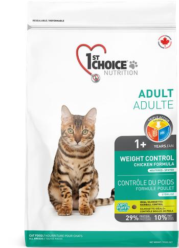 1st Choice Nutrition Weight Control Chicken Dry Cat Food, 6-lb (Size: 6-lb)