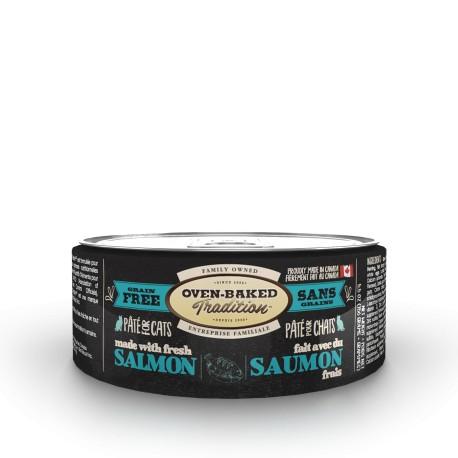 Oven-Baked Tradition Pate Salmon Wet Cat Food, 5.5-oz (Size: 5.5-oz)