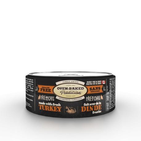 Oven-Baked Tradition Pate Turkey Wet Cat Food, 5.5-oz (Size: 5.5-oz)