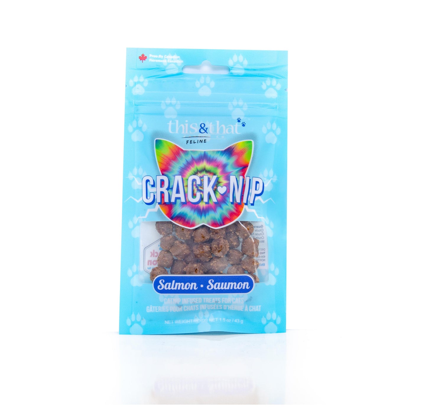 This & That Crack Nip Salmon Cat Treats, 43-gram (Size: 43-gram)