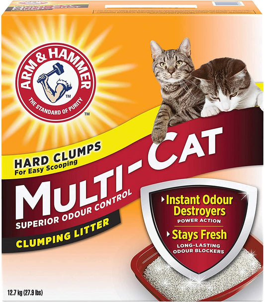 Arm & Hammer Multi-Cat Superior Odour Control Cat Litter, 27.9-lb (Size: 27.9-lb)