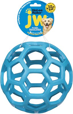JW Pet Hol-ee Roller Dog Toy, Color Varies, Jumbo (Size: Jumbo)