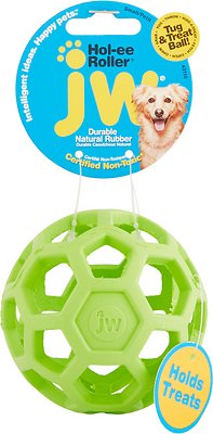 JW Pet Hol-ee Roller Dog Toy, Color Varies, Small (Size: Small)