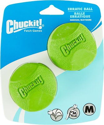 Chuckit! Erratic Ball, Medium, 2-pk (Size: Medium, 2-pk)