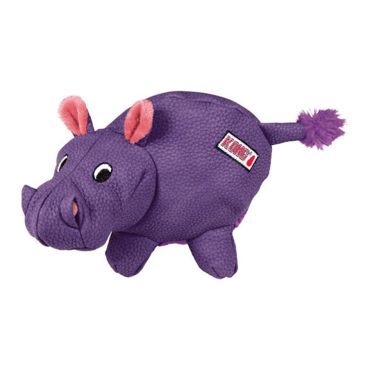 KONG Phatz Hippo Dog Toy, X-Small (Size: X-Small)