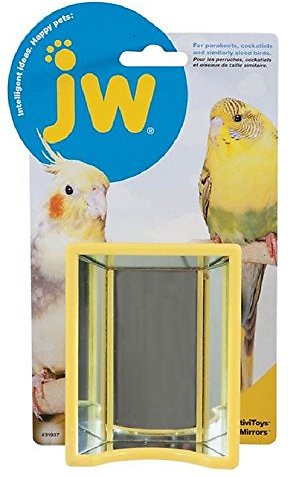 JW Pet Activitoy Birdie Hall of Mirrors Toy, Small/Medium