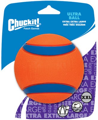 Chuckit! Ultra Rubber Ball Dog Toy, XX-Large (Size: XX-Large)